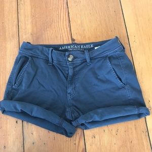 American Eagle navy blue shorts